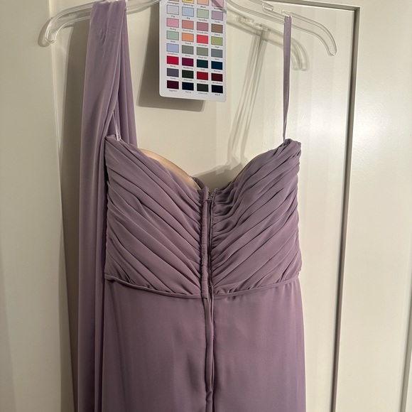Violet Chiffon Dress - Picture 4 of 7